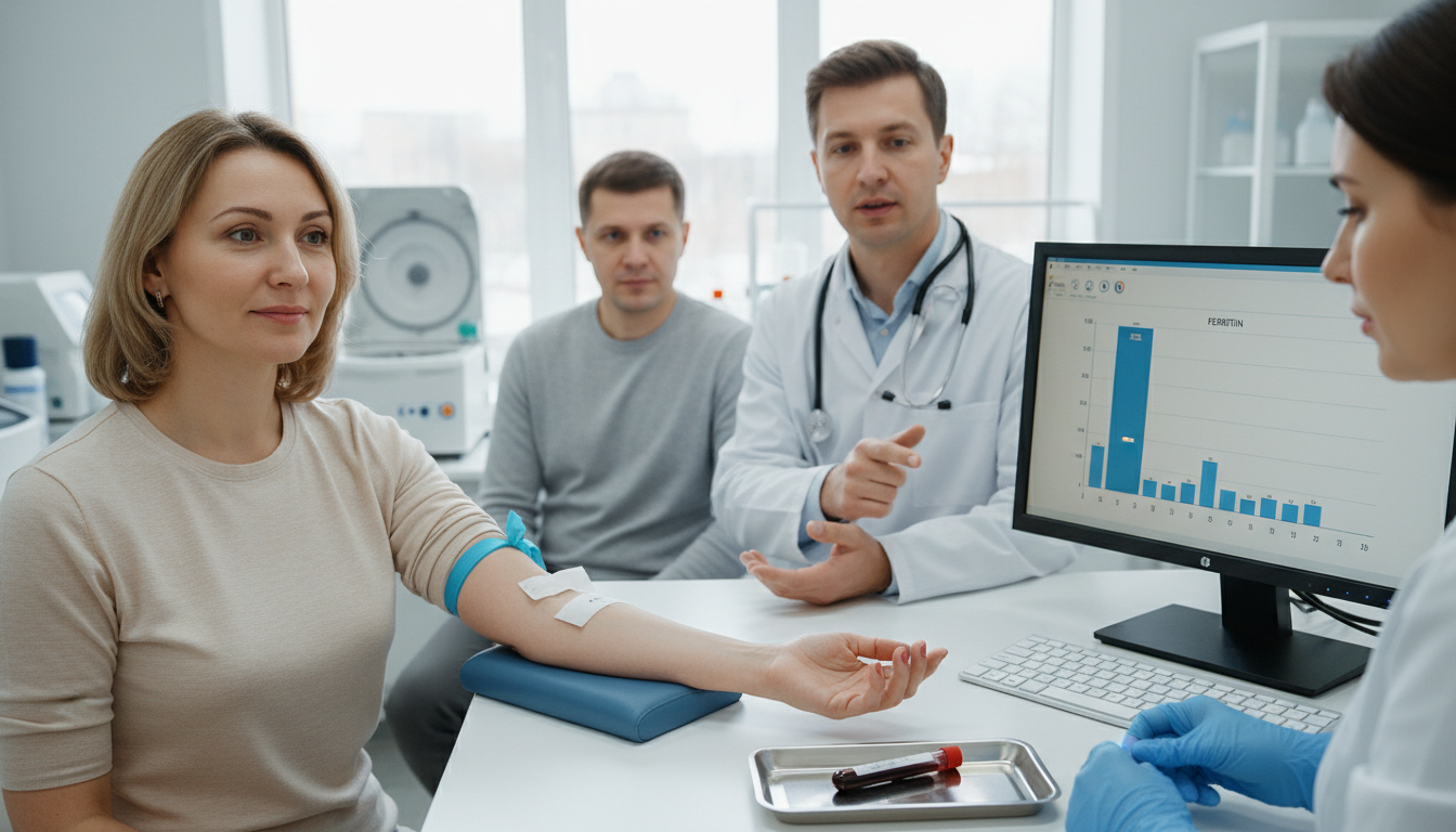 Анализ крови на ферритин: зачем сдавать и что показывает уровень железа