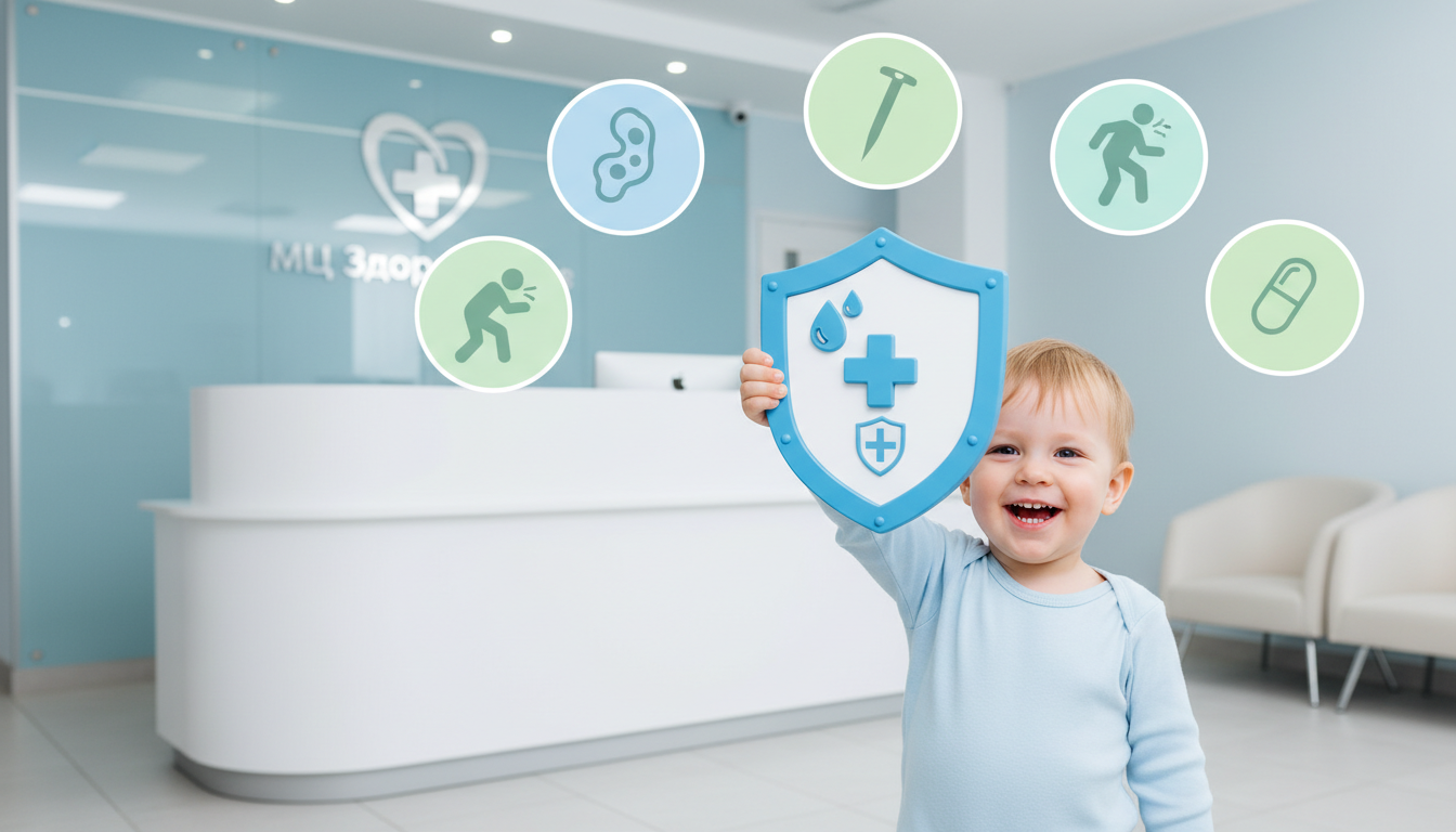 Пентаксим для детей: надежная вакцинация от 5 опасных инфекций в МЦ «Здоровье», Ярославль